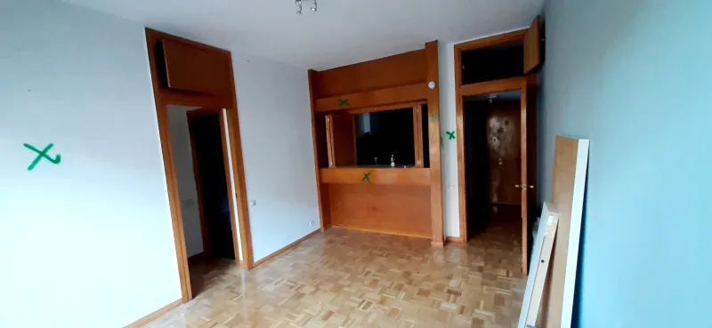 Reforma integral de apartamento. en Calle Rios Rosas 18. Madrid: antes de la obra