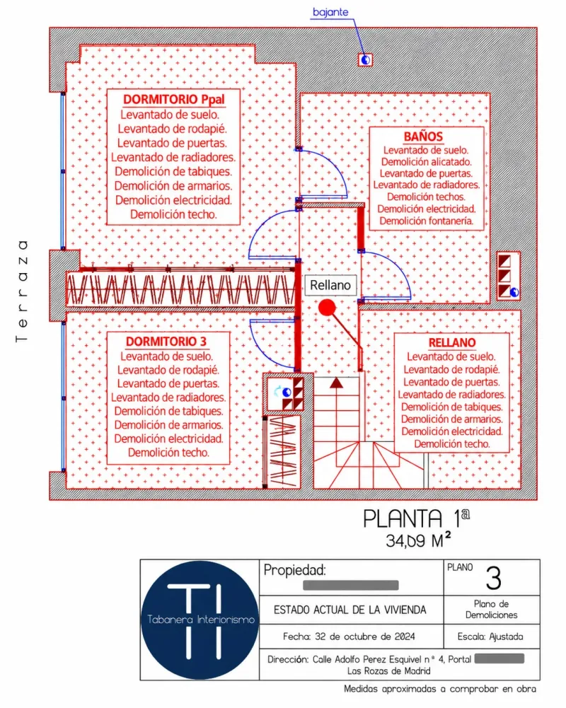 PROYECTO DE VIVIENDA. Calle Adolfo Pérez Esquivel 4. las Rozas de Madrid: imagen 7 de 26
