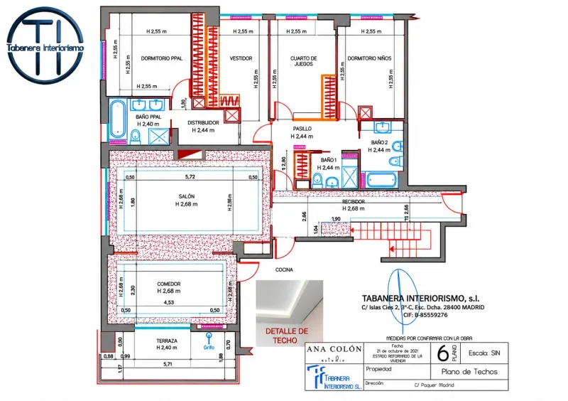 PROYECTO DE VIVIENDA. Calle Piquer 2. Madrid: imagen 23 de 23
