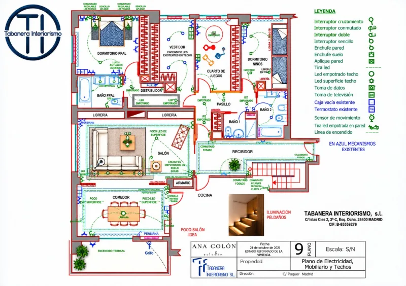 PROYECTO DE VIVIENDA. Calle Piquer 2. Madrid: imagen 10 de 15