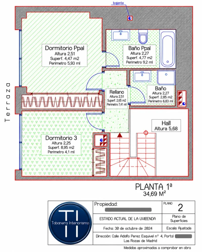 PROYECTO DE VIVIENDA. Calle Adolfo Pérez Esquivel 4. las Rozas de Madrid: imagen 5 de 26
