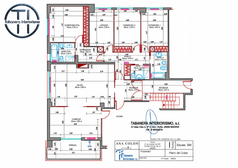 PROYECTO DE VIVIENDA. Calle Piquer 2. Madrid: imagen 17 de 19