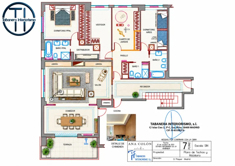 PROYECTO DE VIVIENDA. Calle Piquer 2. Madrid: imagen 9 de 10
