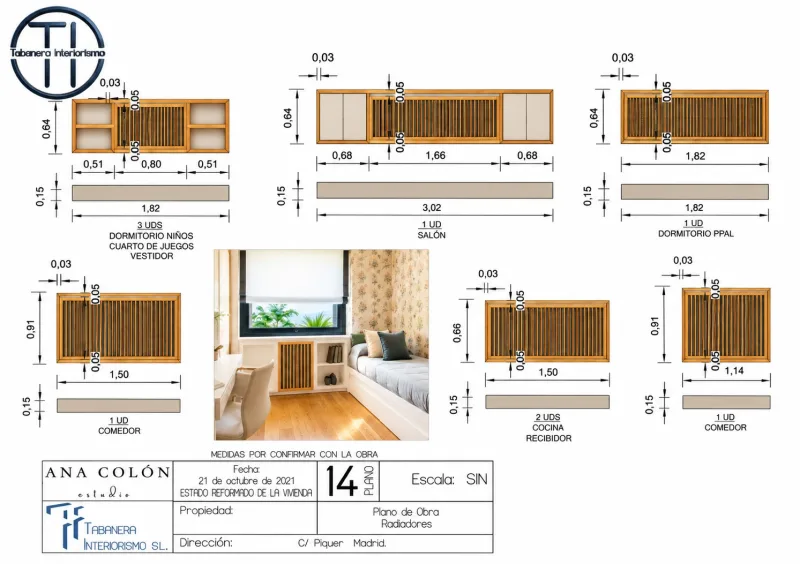 PROYECTO DE VIVIENDA. Calle Piquer 2. Madrid: imagen 15 de 15