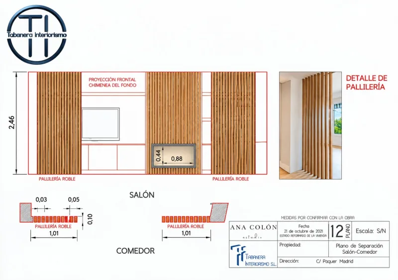 PROYECTO DE VIVIENDA. Calle Piquer 2. Madrid: imagen 13 de 15
