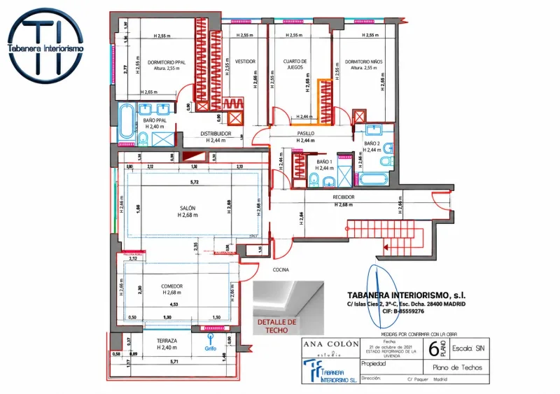 PROYECTO DE VIVIENDA. Calle Piquer 2. Madrid: imagen 22 de 23