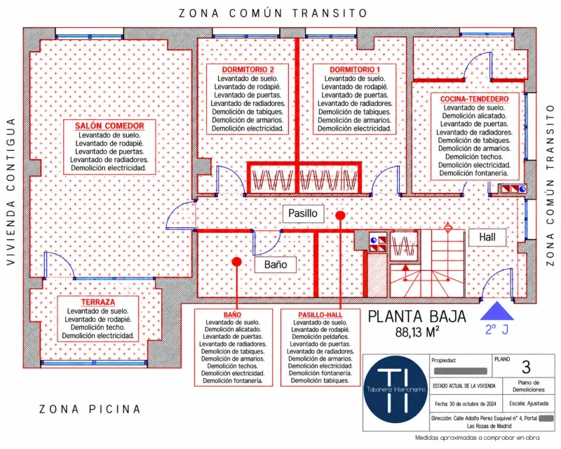 PROYECTO DE VIVIENDA. Calle Adolfo Pérez Esquivel 4. las Rozas de Madrid: imagen 6 de 26