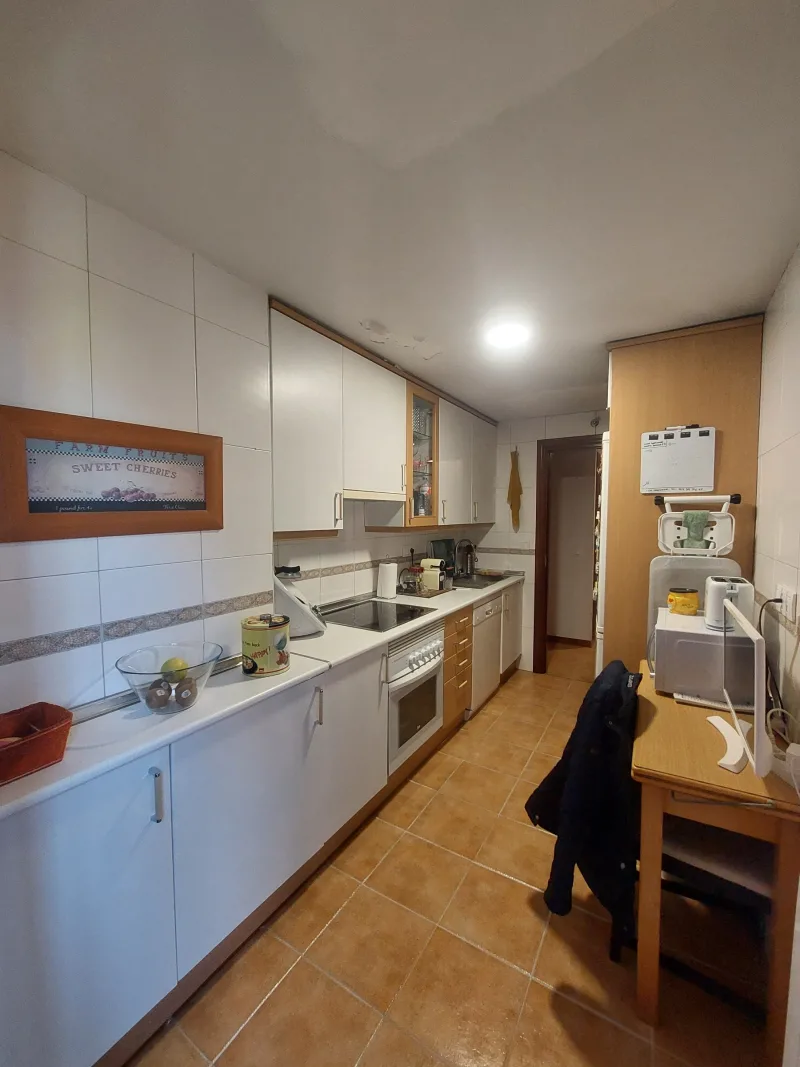 Reforma de cocina. en Calle Hierro 17. Madrid: antes de la obra