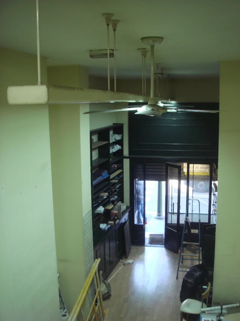 Full renovation of premises in Calle Mayor. Madrid: before the renovation